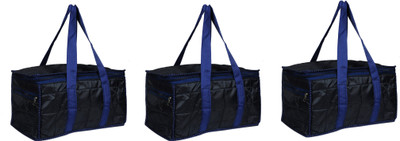 Sunesh Creation Nylon Fabric Small Foldable Waterproof Travel Bag/Duffle Bag with Zip Closure(Blue)(31 X 22 X 20 cm) Duffel Without Wheels