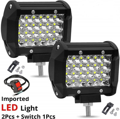 imad LED Fog Light for Universal For Bike, Universal For Car Universal For Bike