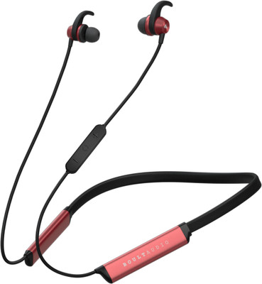 Boult Audio ProBass Flow X Bluetooth Headset (Red, In the Ear)