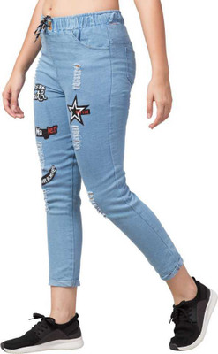 NEETRE OVERSEAS Jogger Fit Women Light Blue Jeans