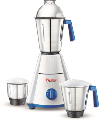 Prestige 41348 Nakshatra 500 W 500 Mixer Grinder (3 Jars, White)