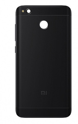 Purplesavvy Xaiomi Mi Redmi 4X Back Panel(Black)