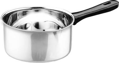 Pigeon Glaze saucepan 16cm Sauce Pan 16 cm diameter 1000 ml capacity  (Stainless Steel, Induction Bottom)