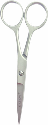 MAHAVIR Sand Scissor 4.5'' (For Grooming) Scissors(Set of 1, Silver1)