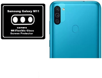 ISAAK Back Camera Lens Glass Protector for Samsung Galaxy M11(Pack of: 1)