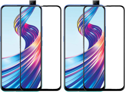 KARTRAY Edge To Edge Tempered Glass for Vivo V15(Pack of 2)