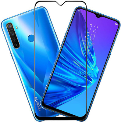 KARTRAY Edge To Edge Tempered Glass for Realme 5(Pack of 1)