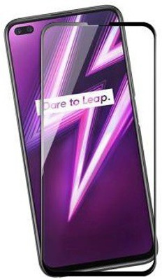 AKSHUD Edge To Edge Tempered Glass for Realme 6 Pro(Pack of 1)