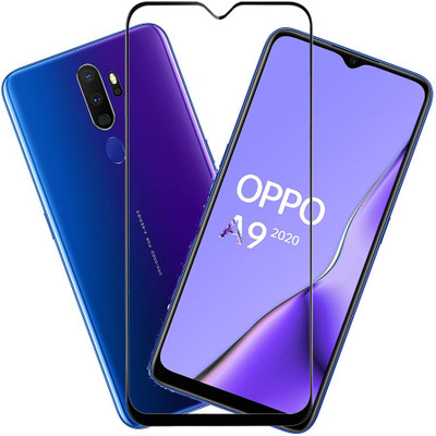 KARTRAY Edge To Edge Tempered Glass for Oppo A9 2020(Pack of 1)