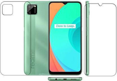 Firstkart Front and Back Tempered Glass for Oppo Realme C11(Pack of 2)