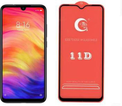 NIMMIKA ENTERPRISES Tempered Glass Guard for MI REDMI 7 TEMPERED GLASS 11D(Pack of 1)