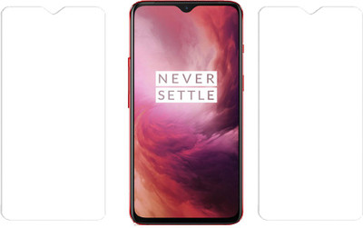 KARTRAY Tempered Glass Guard for OnePlus 7(Pack of 2)
