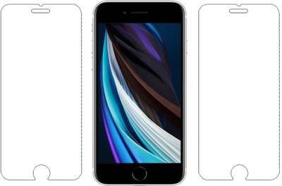 KARTRAY Tempered Glass Guard for Apple iPhone SE 2020(Pack of 1)