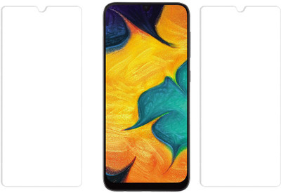KARTRAY Tempered Glass Guard for Samsung Galaxy A30(Pack of 2)