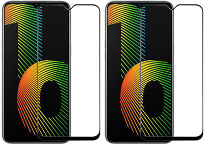KARTRAY Edge To Edge Tempered Glass for Realme Narzo 10(Pack of 2)