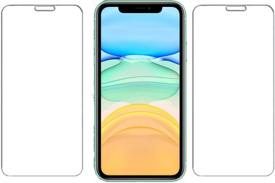 KARTRAY Tempered Glass Guard for Apple iPhone 11(Pack of 2)