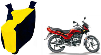 Auto Haute Waterproof Two Wheeler Cover for Hero(Maestro Edge 125, Yellow, Blue)