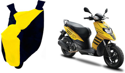 Auto Haute Waterproof Two Wheeler Cover for Aprilia(SR 125, Yellow, Blue)