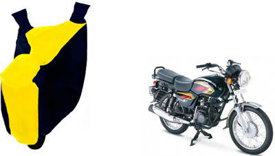 Auto Haute Waterproof Two Wheeler Cover for Suzuki(Sling Shot, Yellow, Blue)