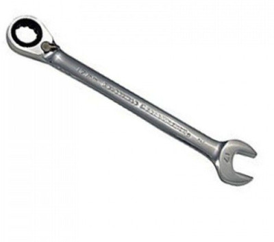 STANLEY STMT89936-8B-12 Combination Stainless Steel Reversible Ratcheting Spanners Double Sided Combination Wrench(Pack of 1)