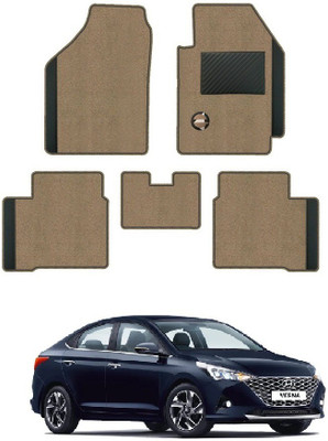 elegant Polypropylene Standard Mat For  Hyundai Verna(Beige, Black)