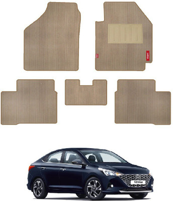 elegant Polypropylene Standard Mat For  Hyundai Verna(Beige)