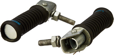 Woriox Complete Footrest Foot Rest(Black, Silver)