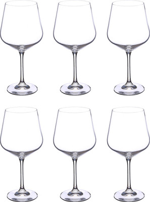12% OFF on Bohemia Crystal (Pack of 6) SS11039 Glass Set(570 ml, Glass) 12% OFF on Bohemia Crystal (Pack of 6) SS11039 Glass Set(570 ml, Glass)