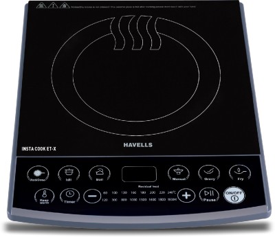 HAVELLS Insta cook ET-X Induction Cooktop(Black, Push Button)