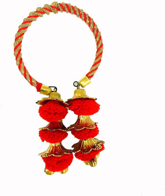 PANKSHRI ENTERPRISE Lumba Lumba Rakhi -943 B Pearl Lumba  Set(2)