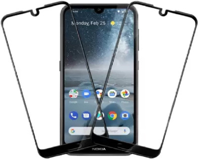 ISAAK Edge To Edge Tempered Glass for Nokia 3.2(Pack of 2)