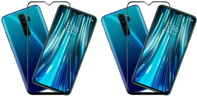 KARTRAY Edge To Edge Tempered Glass for Mi Redmi Note 8 Pro(Pack of 2)