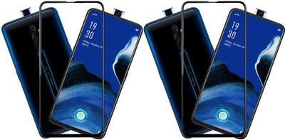 KARTRAY Edge To Edge Tempered Glass for OPPO Reno 2z(Pack of 2)