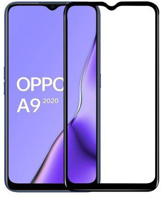 BRENZZ Edge To Edge Tempered Glass for OPPO A9 2020(Pack of 1)