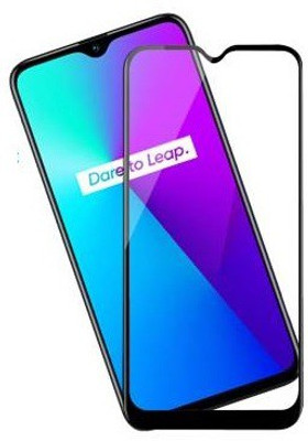 BRENZZ Edge To Edge Tempered Glass for Realme 5(Pack of 1)