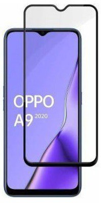 BRENZZ Edge To Edge Tempered Glass for OPPO A9 2020(Pack of 1)