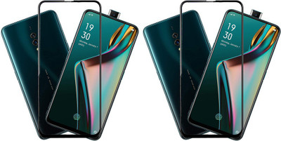 KARTRAY Edge To Edge Tempered Glass for OPPO K3(Pack of 2)