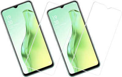 KARTRAY Tempered Glass Guard for Oppo A31(Pack of 2)