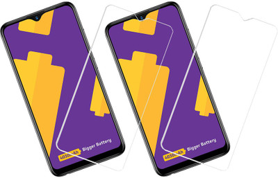 KARTRAY Tempered Glass Guard for Vivo Y90(Pack of 2)