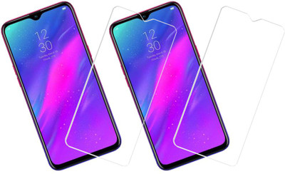 KARTRAY Tempered Glass Guard for Realme 3(Pack of 2)