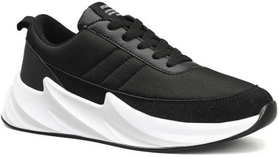 Xylus Gym & Running Sports Shoes Canvas Shoes For Men(Black, White)