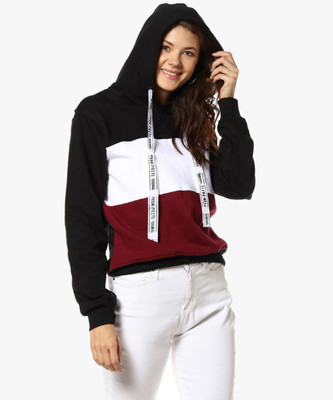 CAMPUS SUTRA Full Sleeve Solid Women Sweatshirt
