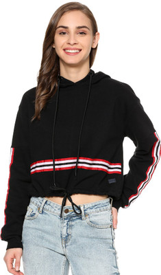 CAMPUS SUTRA Full Sleeve Solid Women Sweatshirt