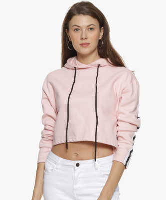 CAMPUS SUTRA Full Sleeve Solid Women Sweatshirt