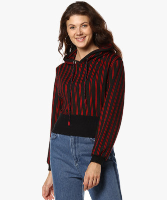 CAMPUS SUTRA Full Sleeve Color Block Women Sweatshirt