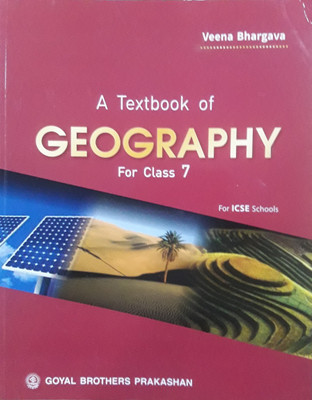 A TEXTBOOK OF ICSE GEOGRAPHY CLASS-7(Paperback, VEENA BHARGAVA)