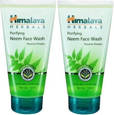 HIMALAYA Neem Facewash pack of 2 Face Wash(300 ml)