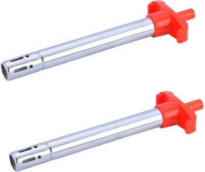 HSS Steel, Plastic Gas Lighter(Silver, Red, Pack of 2)