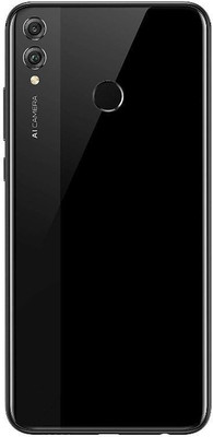Emrse Honor Replacement Back Battery Door Panel for Honor 8X Back Panel(Black)