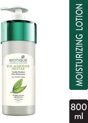 BIOTIQUE Morning Nectar Visibly Flawless Skin Moisturizer 800ml(800 ml)